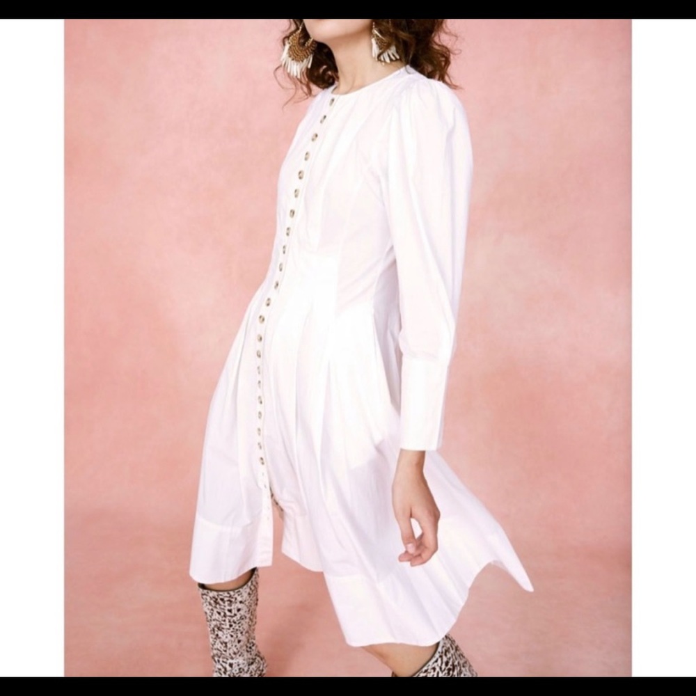 Ulla Johnson Bernadette Dress in Blanc - Picture 2 of 3